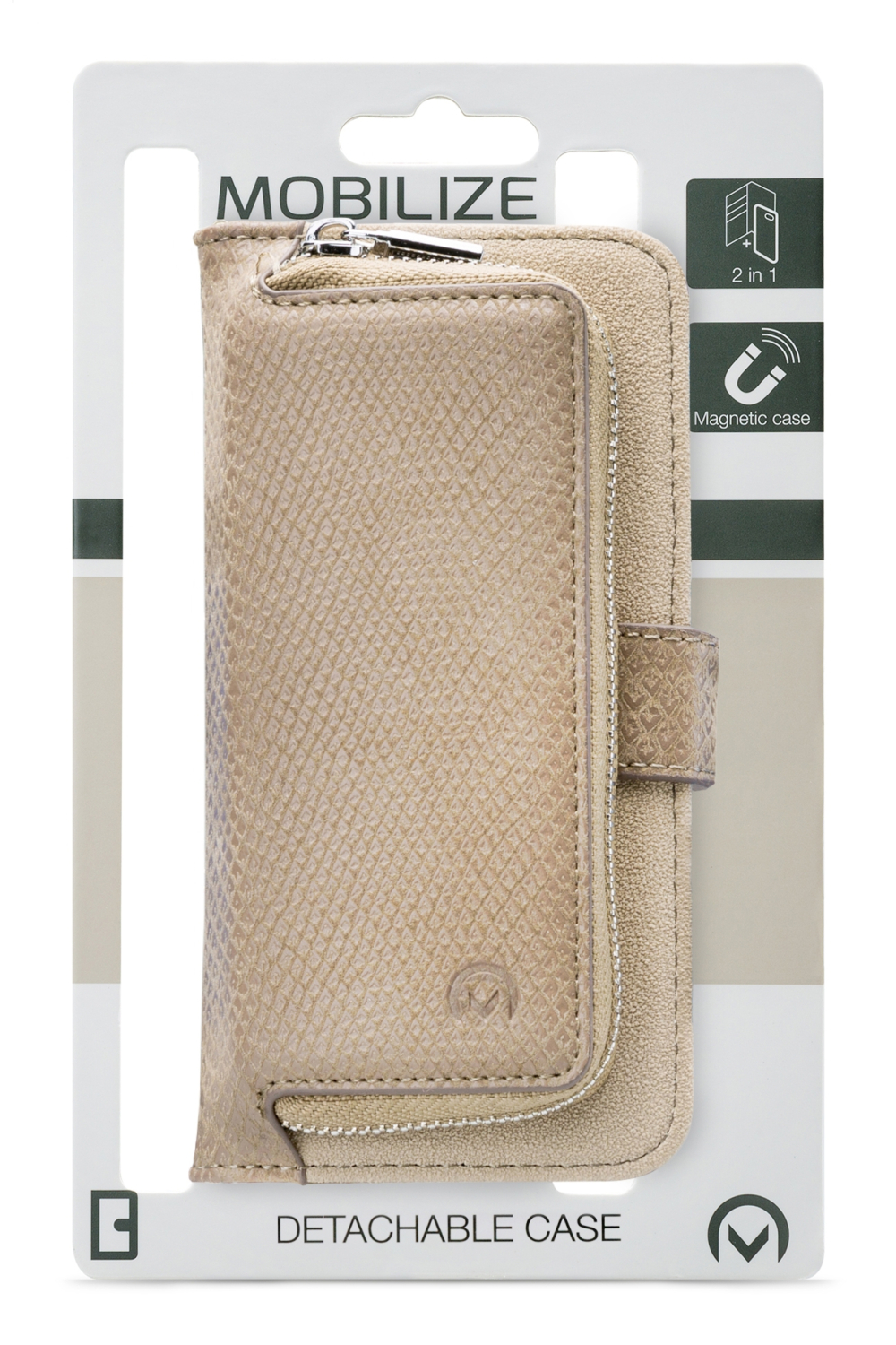 Mobilize 2In1 Gelly Zipper Case Samsung Galaxy A3 2017 Latte - Afbeelding 8
