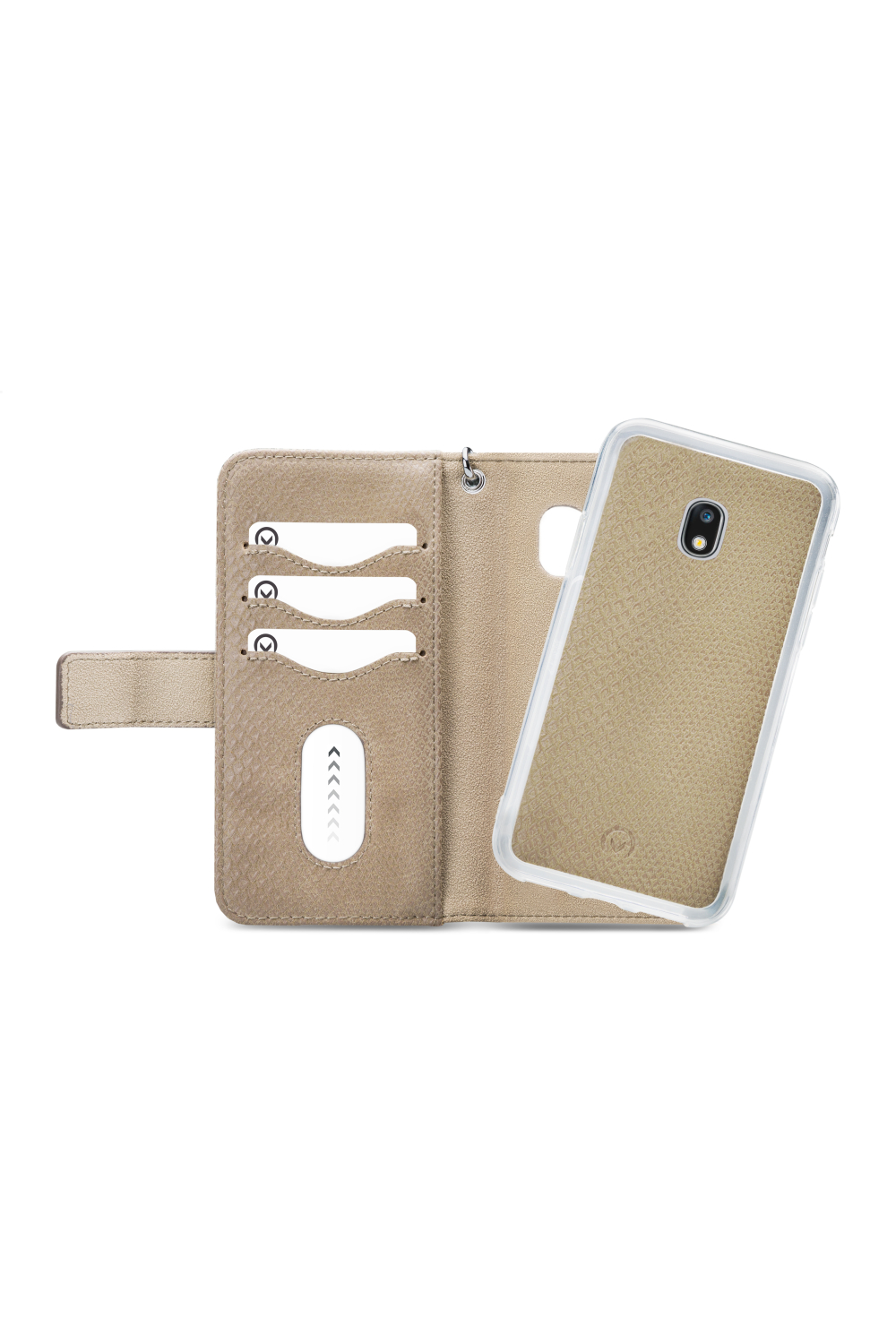 Mobilize 2In1 Gelly Zipper Case Samsung Galaxy J5 2017 Latte - Afbeelding 4