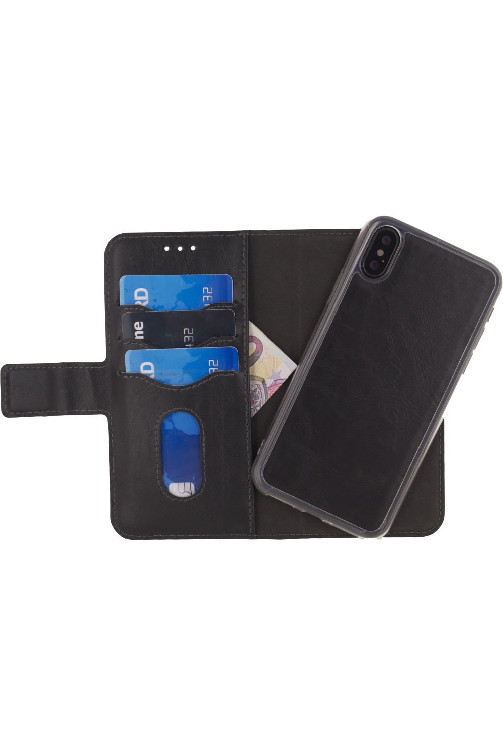 Mobilize 2In1 Gelly Wallet Case Apple Iphone X/Xs Black - Afbeelding 2