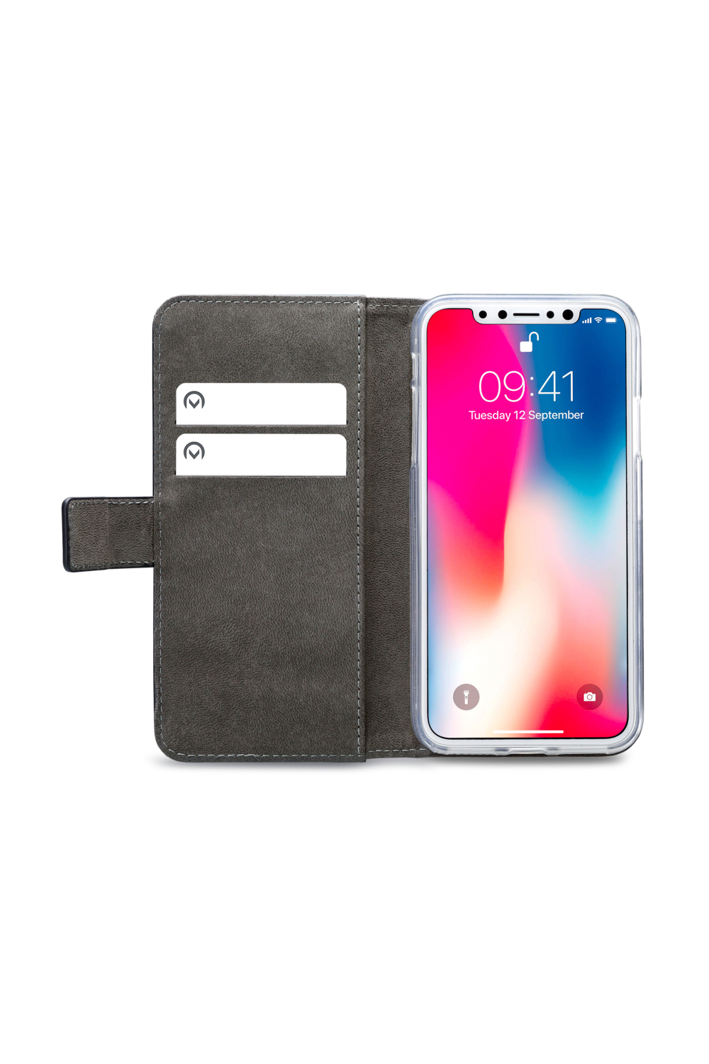 Mobilize Classic Gelly Wallet Book Case Apple Iphone X/Xs Black - Afbeelding 3