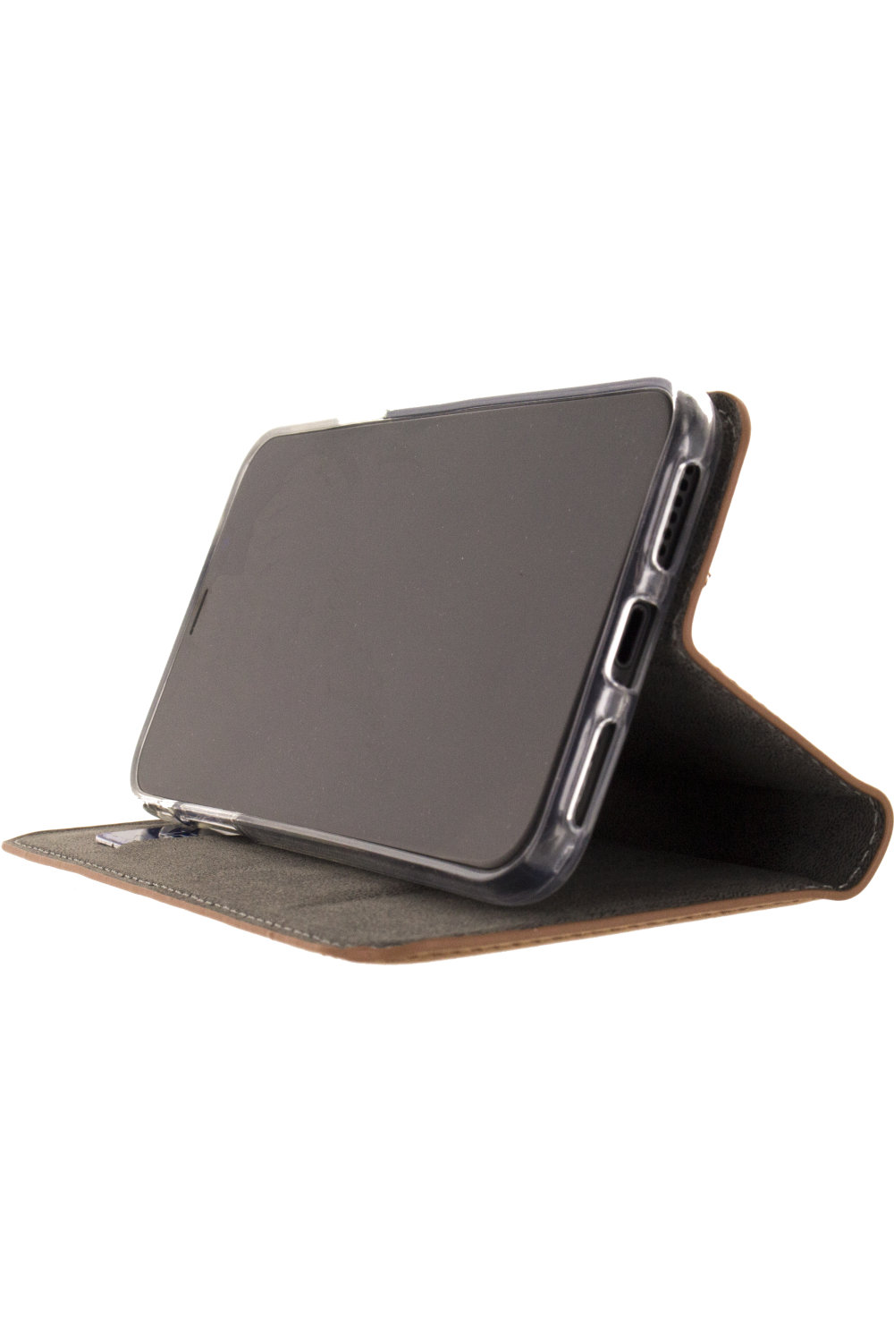 Mobilize Premium Gelly Book Case Apple Iphone X/Xs Brown - Afbeelding 4