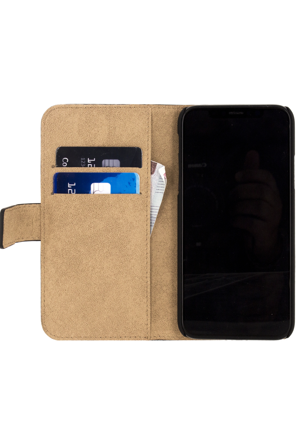 Mobilize Classic Wallet Book Case Apple Iphone X/Xs Black - Afbeelding 3