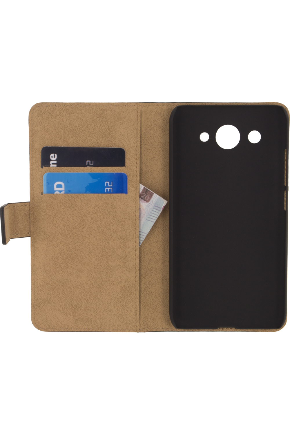 Mobilize Classic Wallet Book Case Huawei Y3 2017 Black - Afbeelding 3