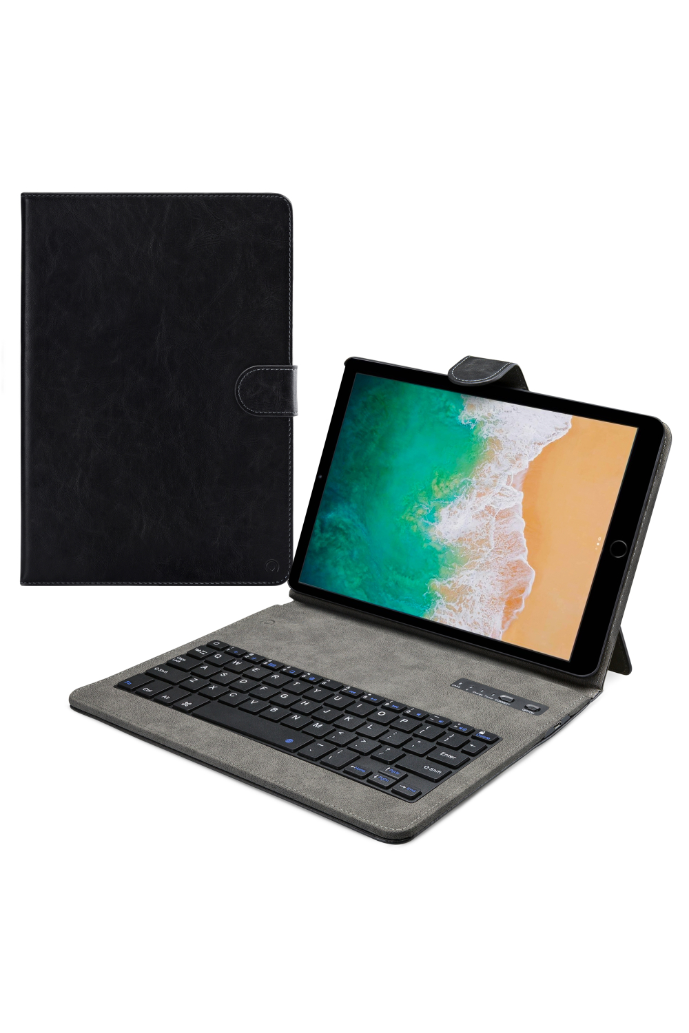 Mobilize Premium Bluetooth Keyboard Case Apple Ipad Air/Air 2/Pro 9.7/9.7 2017/2018 Black Qwerty