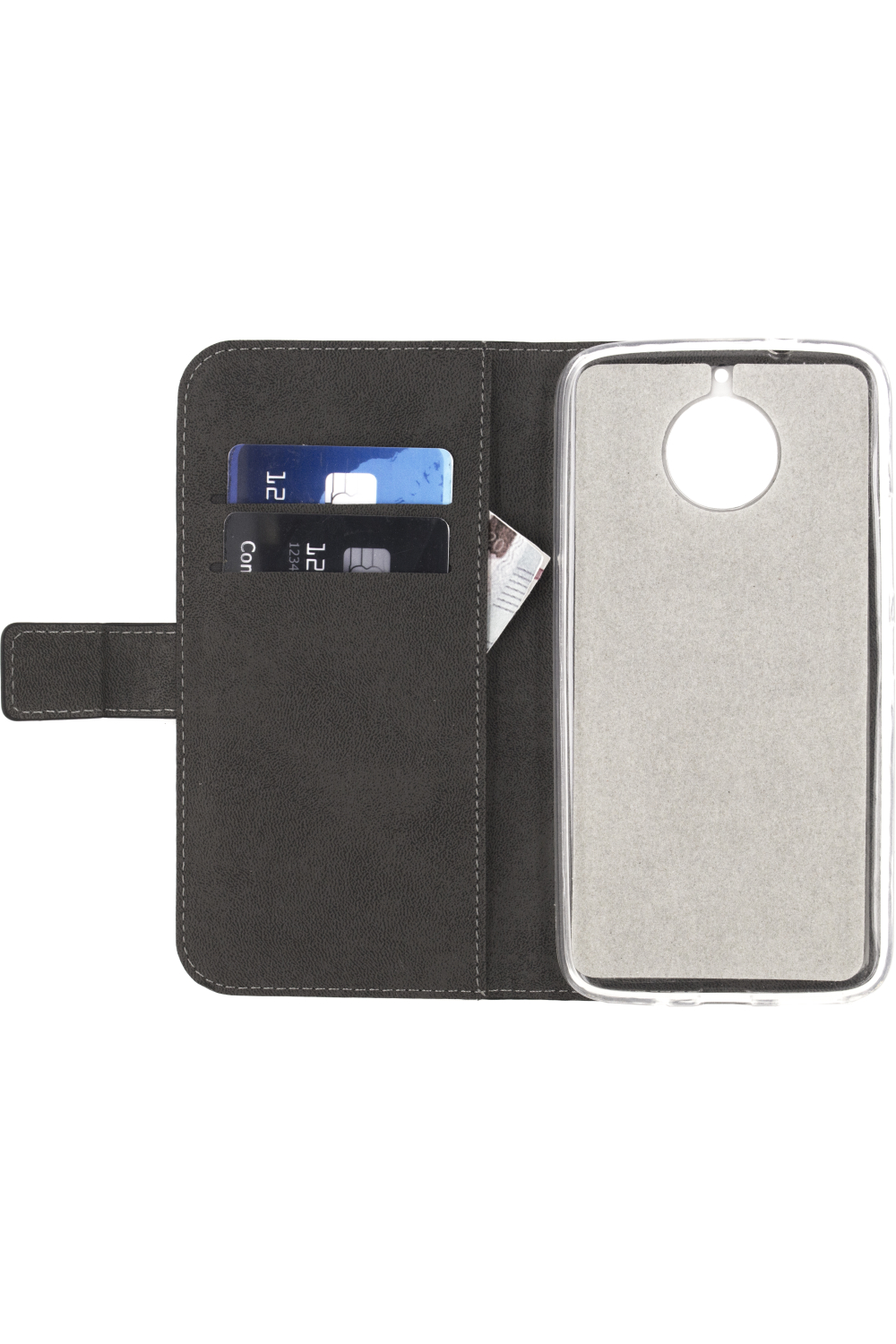Mobilize Classic Gelly Wallet Book Case Motorola Moto G5S Plus Black - Afbeelding 3