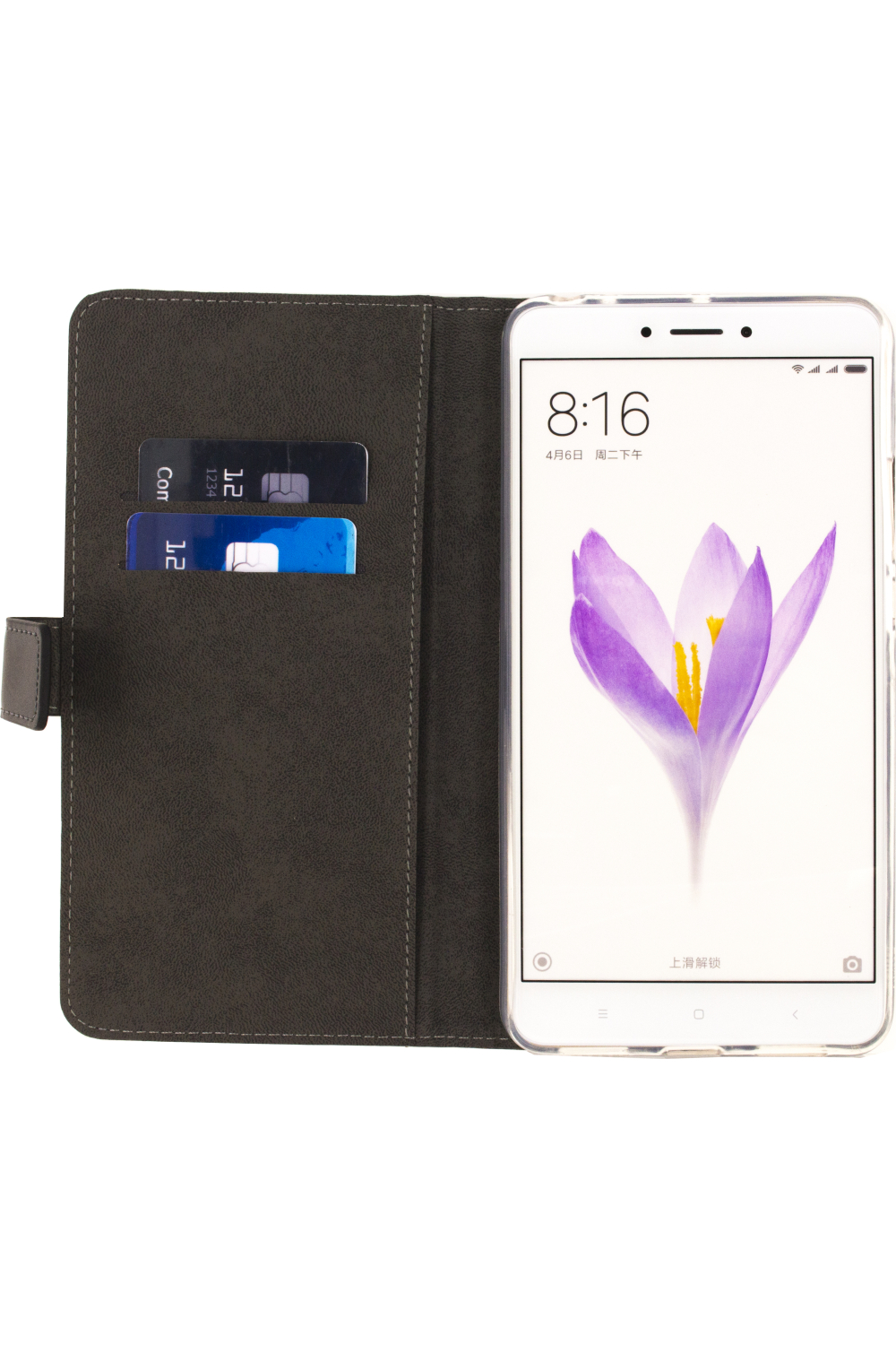 Mobilize Classic Gelly Wallet Book Case Xiaomi Mi Max 2 Black - Afbeelding 3