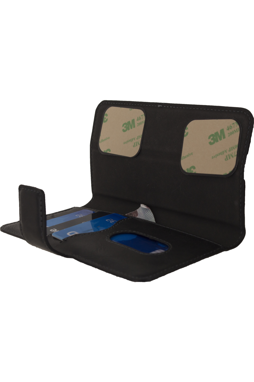 Mobilize Premium 2In1 Wallet Case Universal Small Black - Afbeelding 4