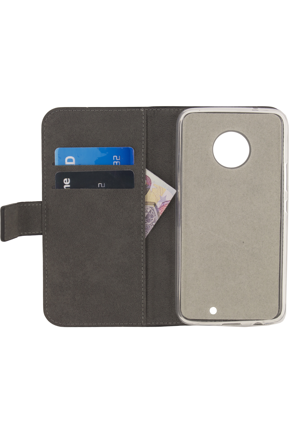 Mobilize Classic Gelly Wallet Book Case Motorola Moto X4 Black - Afbeelding 3