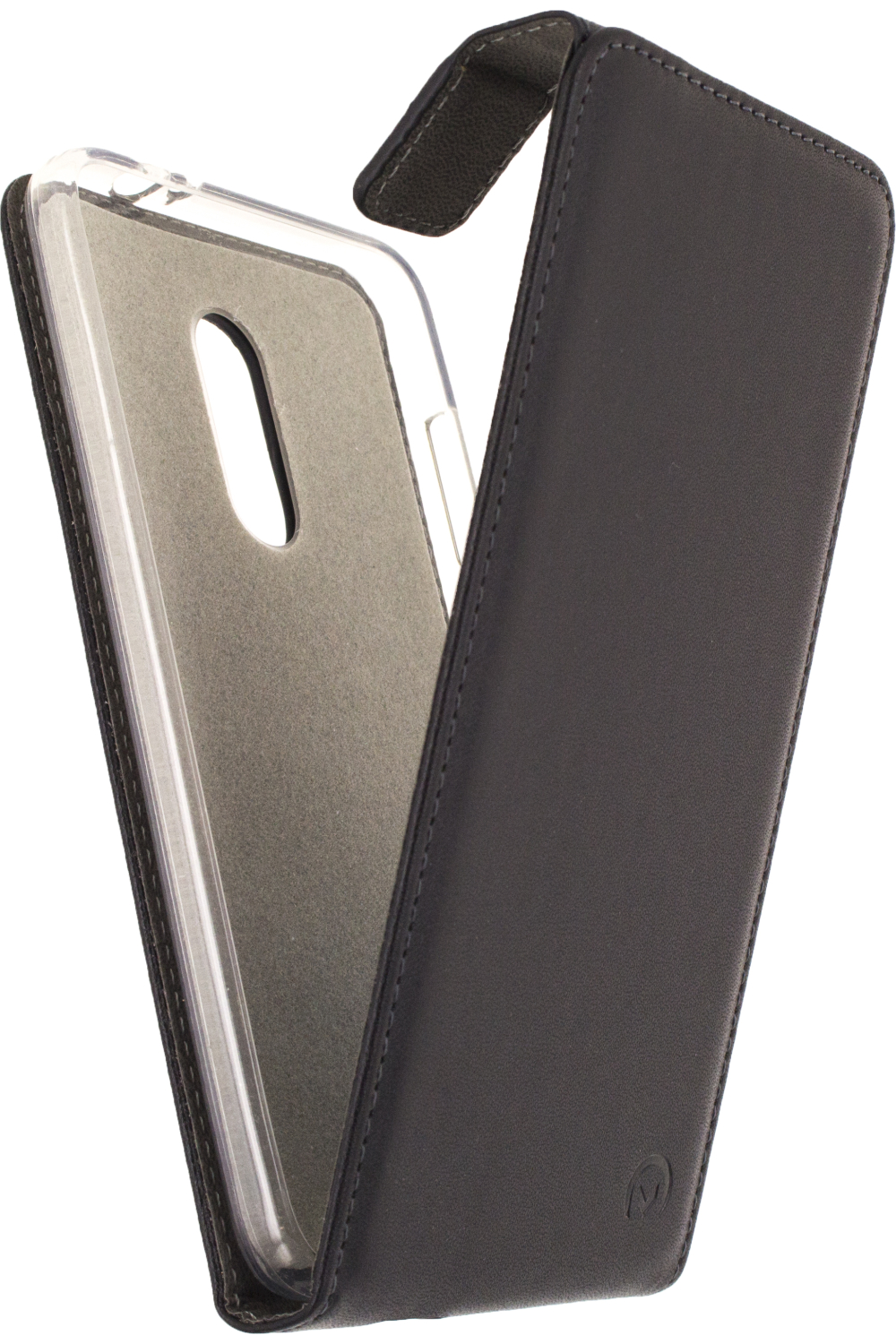 Mobilize Classic Gelly Flip Case Alcatel A7 Black - Afbeelding 2