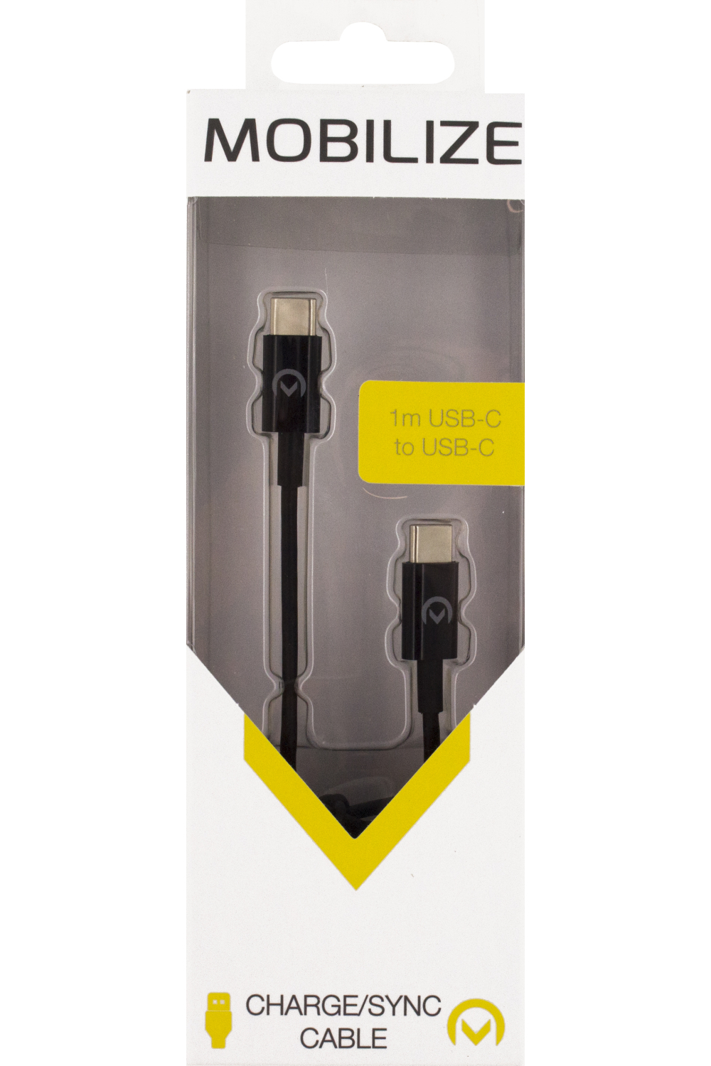 Mobilize Cable Usb-C To Usb-C 1M. 60W Black - Afbeelding 4