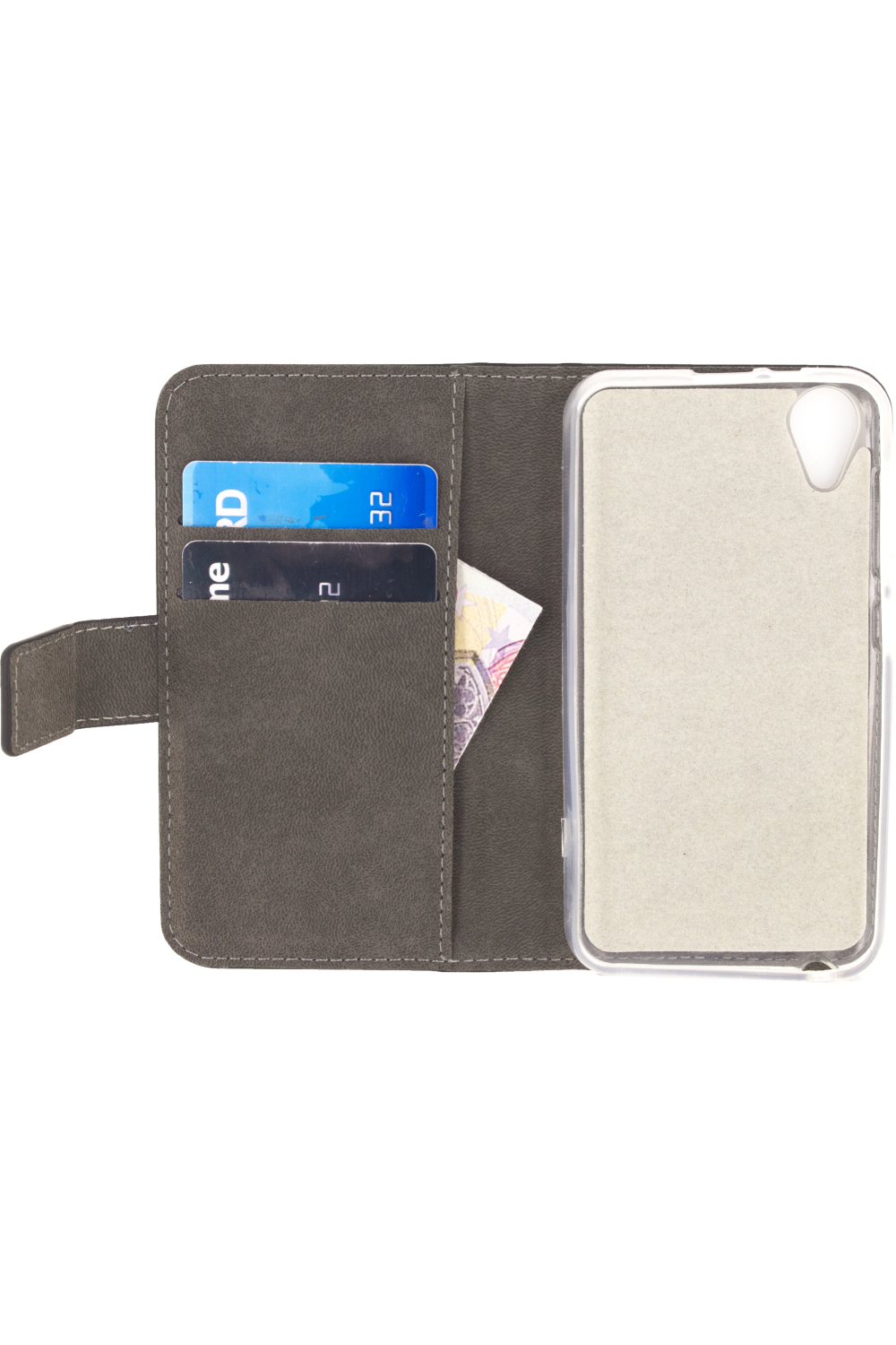 Mobilize Classic Gelly Wallet Book Case Wiko Sunny 2 Black - Afbeelding 3