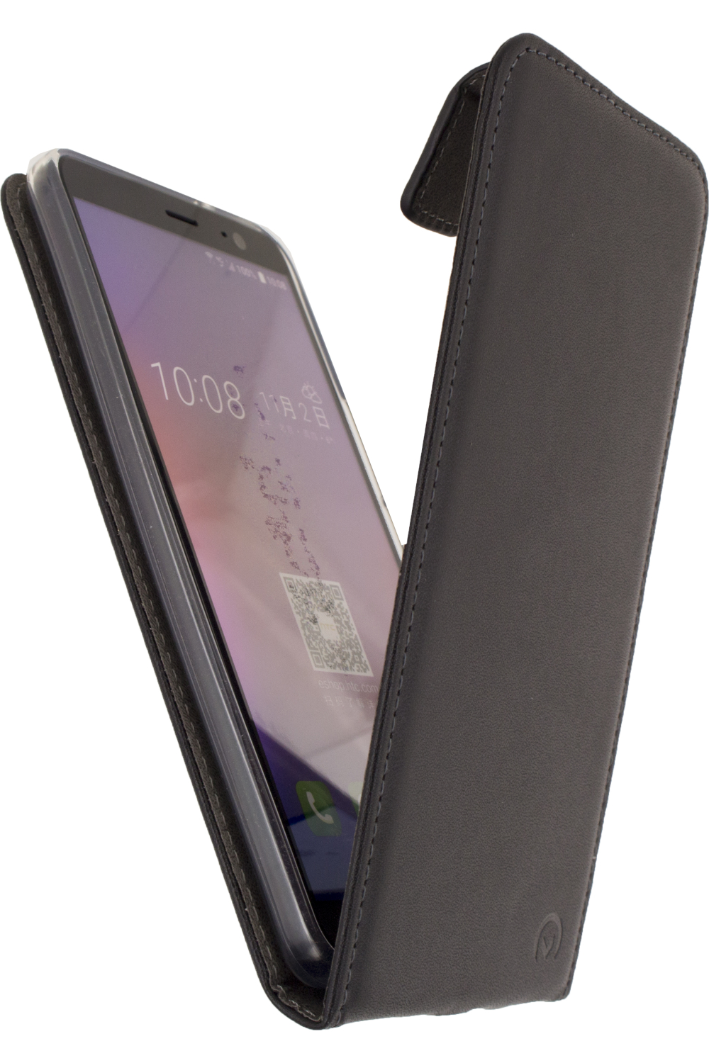 Mobilize Classic Gelly Flip Case Htc U11+ Black - Afbeelding 2