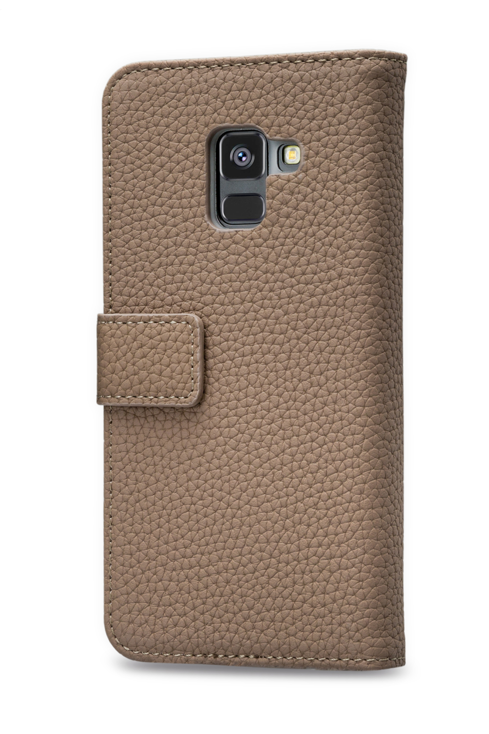 Mobilize Elite Gelly Wallet Book Case Samsung Galaxy A8 2018 Taupe - Afbeelding 2