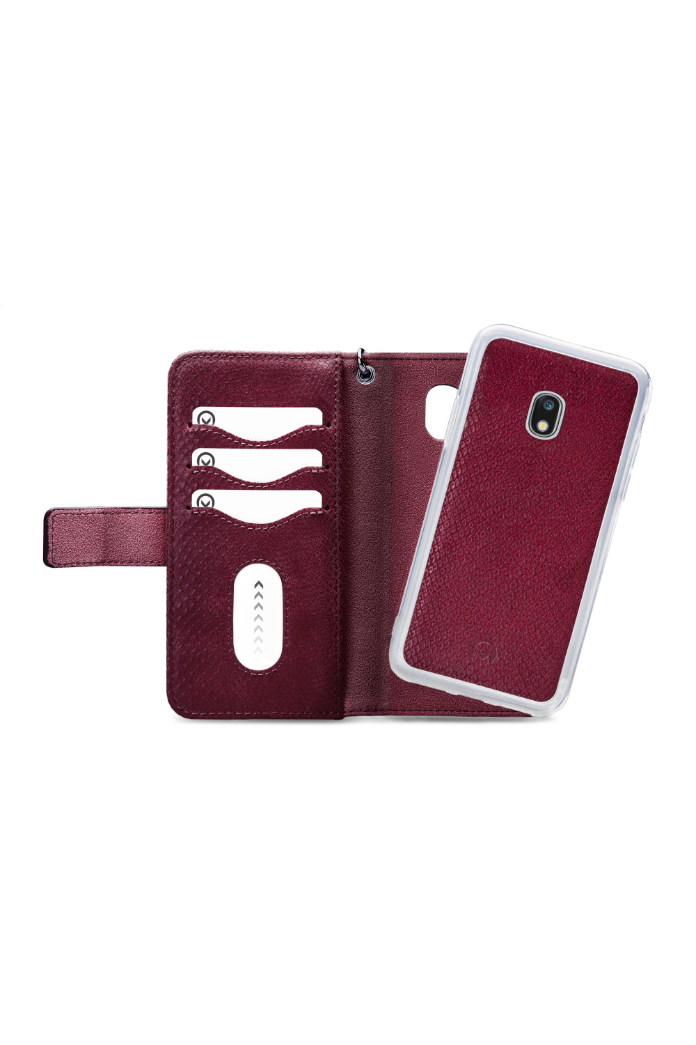 Mobilize 2In1 Gelly Zipper Case Samsung Galaxy J5 2017 Bordeaux - Afbeelding 4