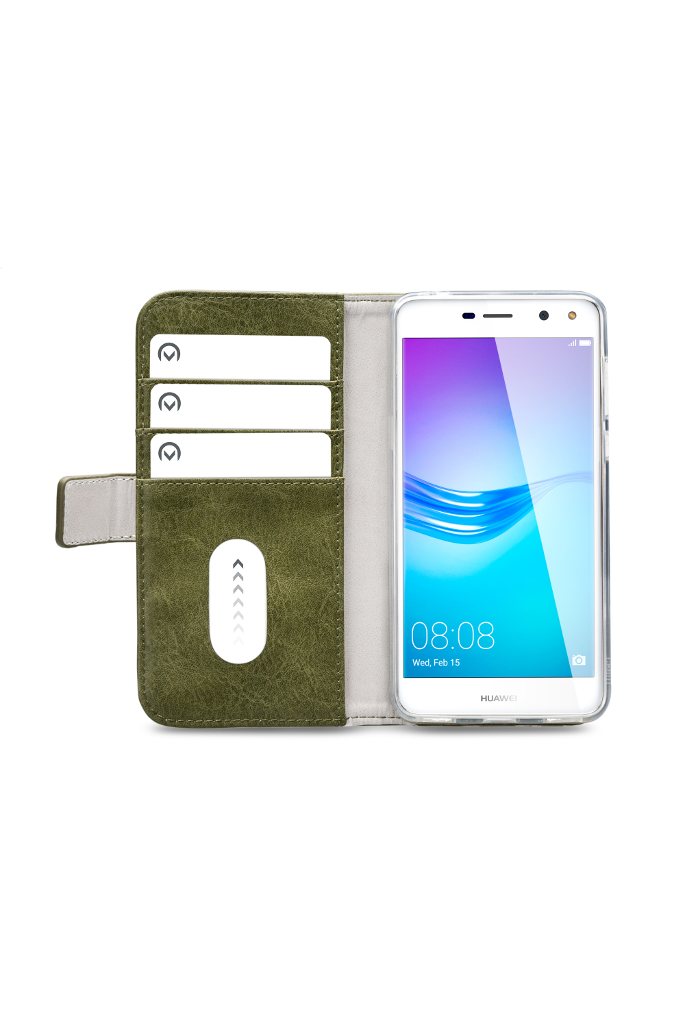 Mobilize Elite Gelly Wallet Book Case Huawei Y5 2017/Y6 2017 Green - Afbeelding 4