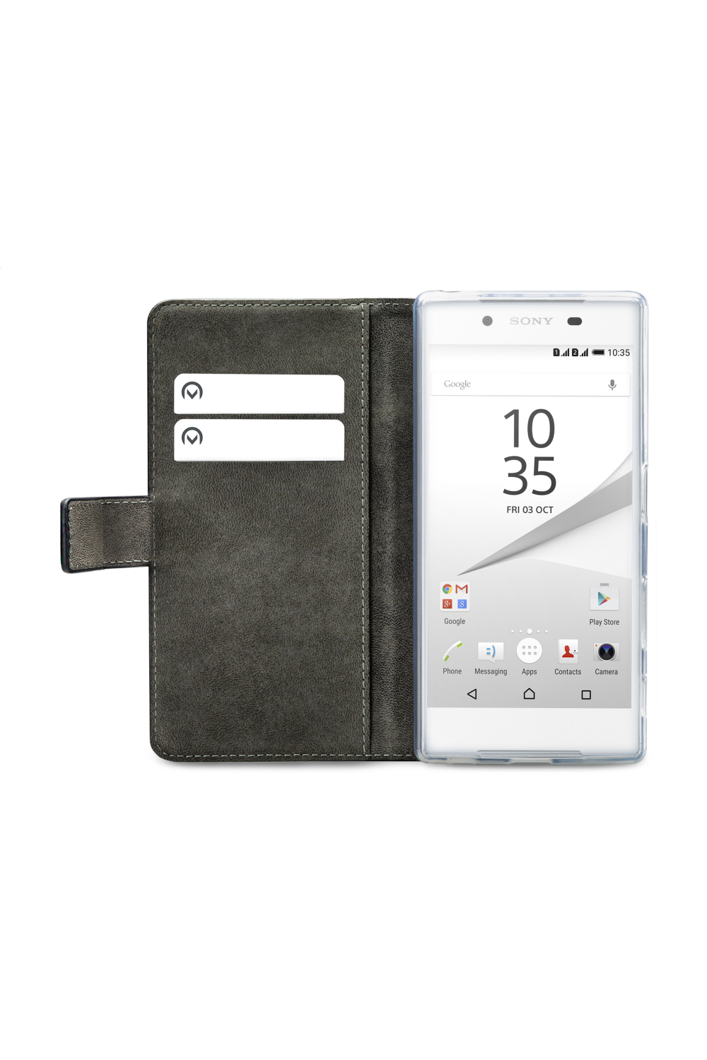 Mobilize Classic Gelly Wallet Book Case Sony Xperia Z5 Black - Afbeelding 3
