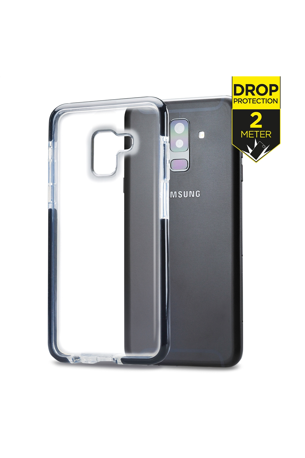 Mobilize Shatterproof Case Samsung Galaxy A8 2018 Black