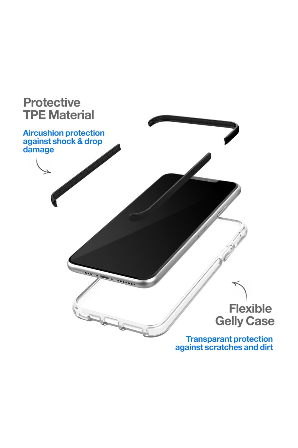 Mobilize Shatterproof Case Samsung Galaxy S9 Black - Afbeelding 4