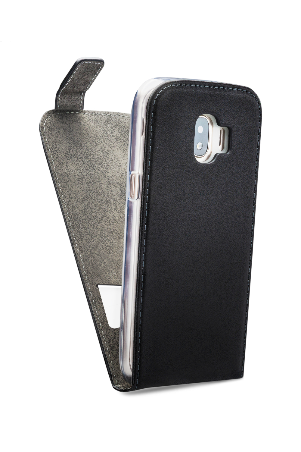 Mobilize Classic Gelly Flip Case Samsung Galaxy J2 Pro 2018 Black - Afbeelding 2