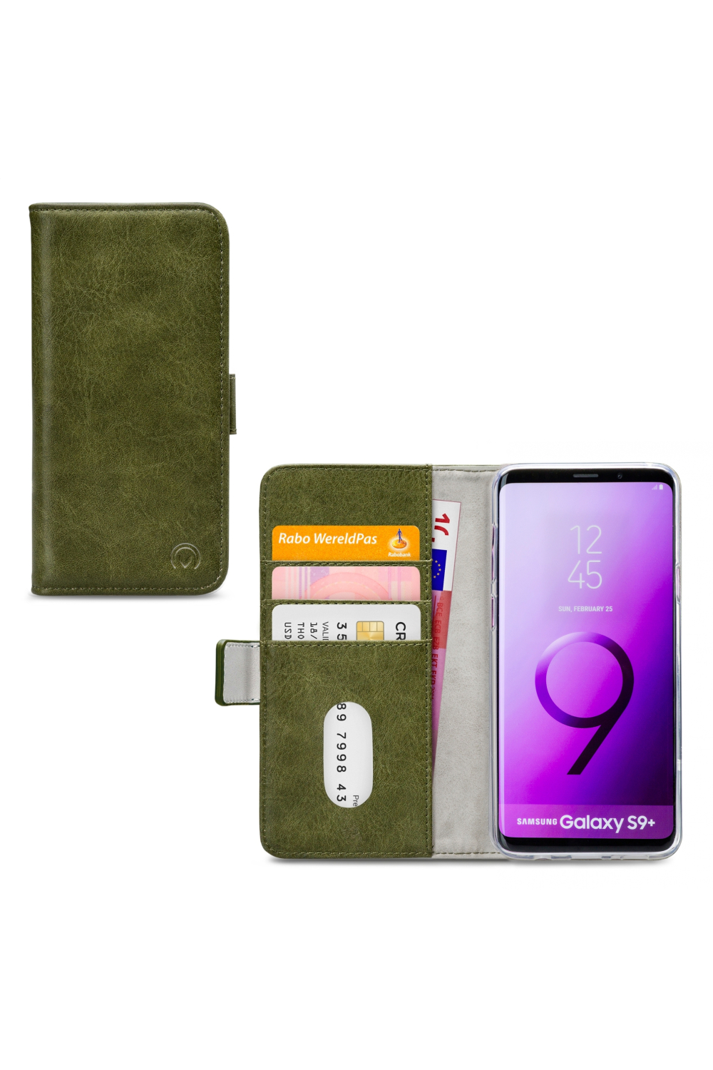 Mobilize Elite Gelly Wallet Book Case Samsung Galaxy S9+ Green