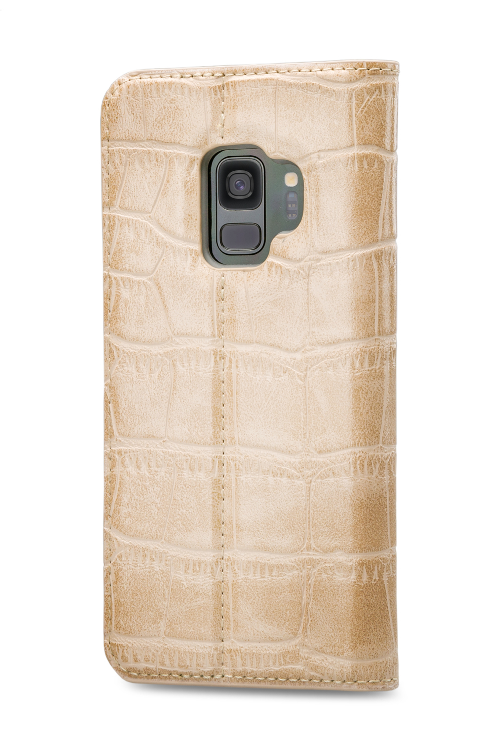 Mobilize Premium Gelly Book Case Samsung Galaxy S9 Alligator Peanut Brown - Afbeelding 2