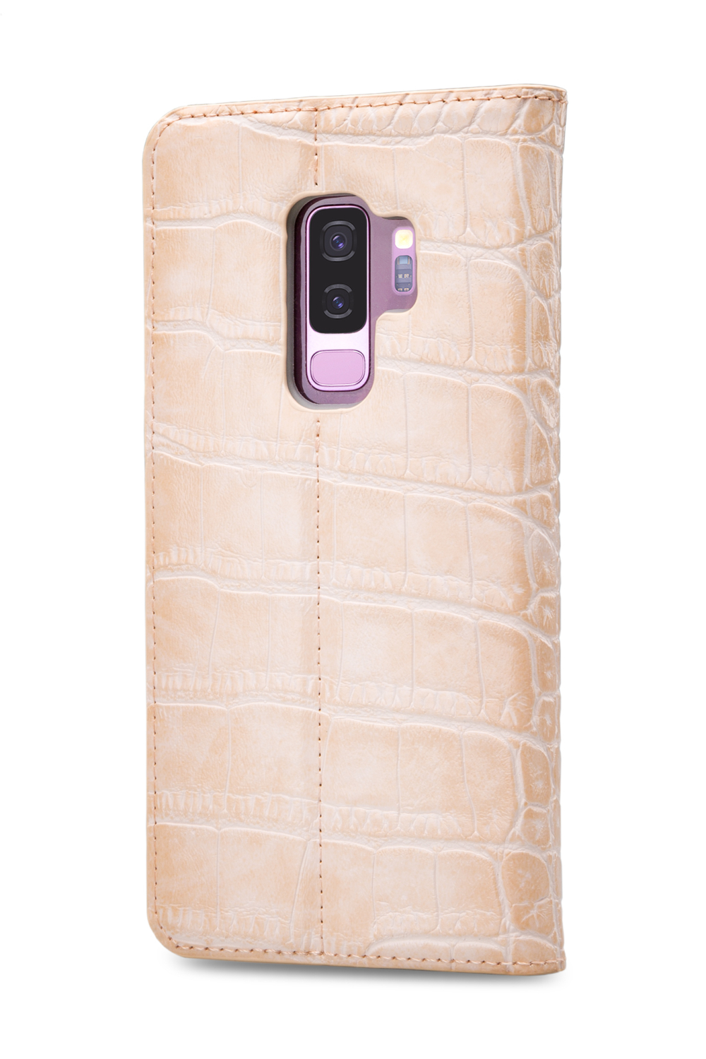 Mobilize Premium Gelly Book Case Samsung Galaxy S9+ Alligator Coral Pink - Afbeelding 2