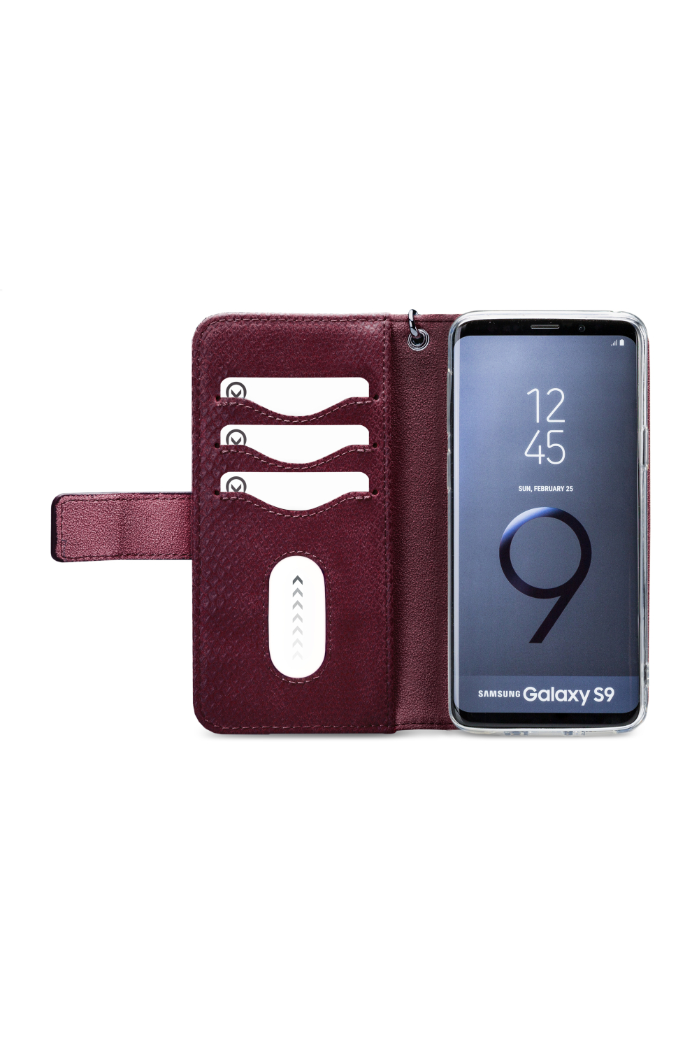 Mobilize 2In1 Gelly Zipper Case Samsung Galaxy S9 Bordeaux - Afbeelding 3