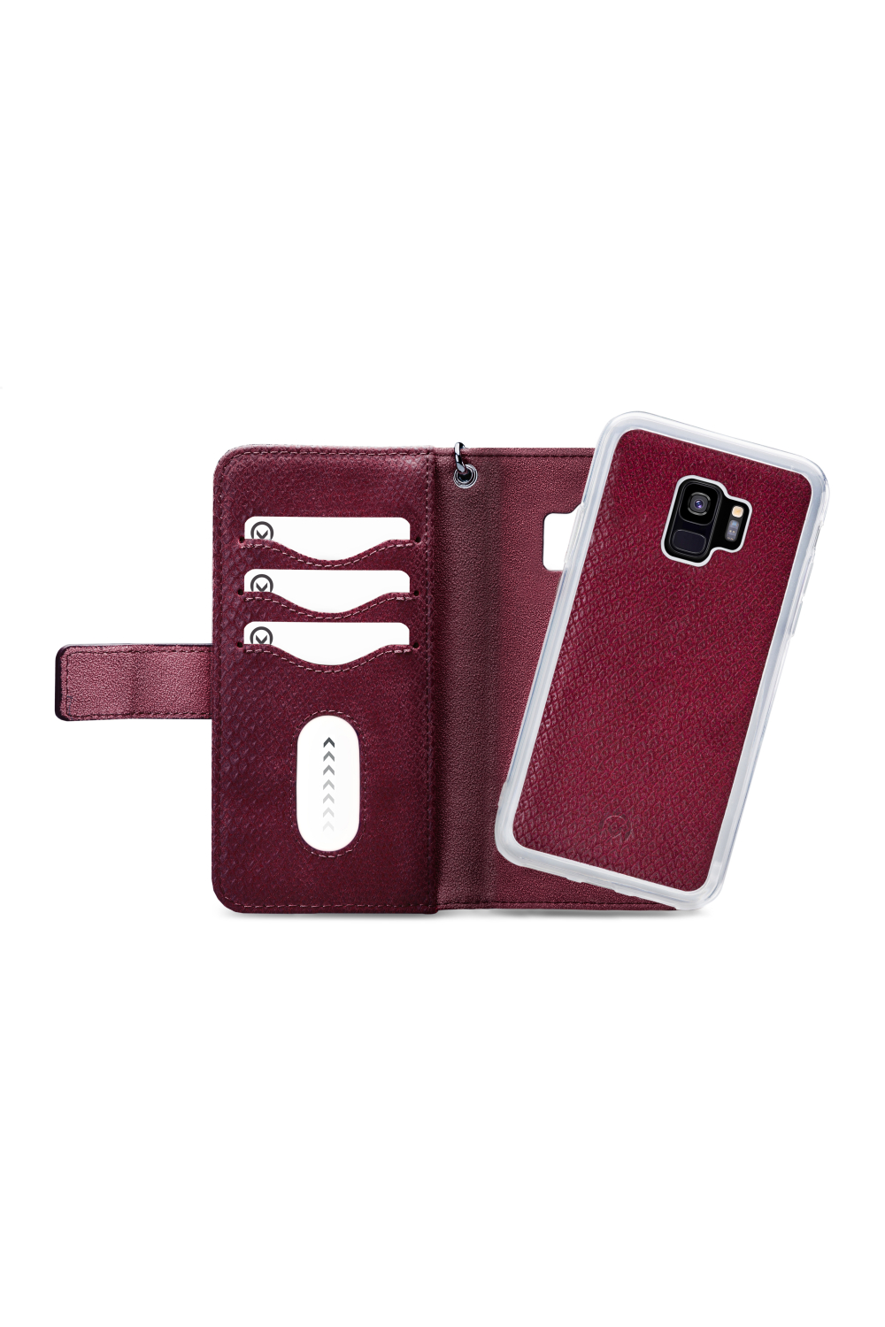 Mobilize 2In1 Gelly Zipper Case Samsung Galaxy S9 Bordeaux - Afbeelding 4