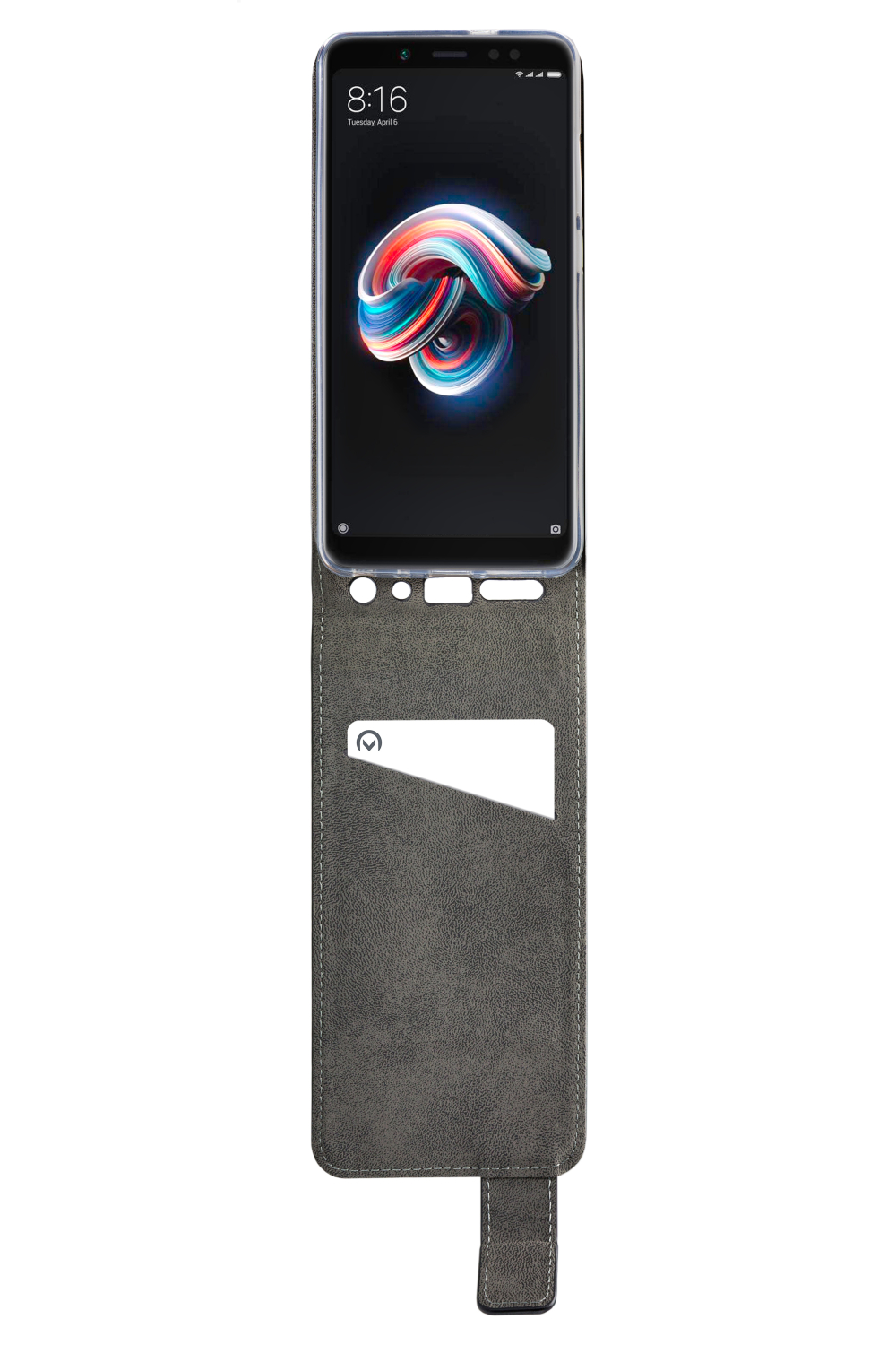 Mobilize Classic Gelly Flip Case Xiaomi Redmi Note 5/Note 5 Pro Black - Afbeelding 3