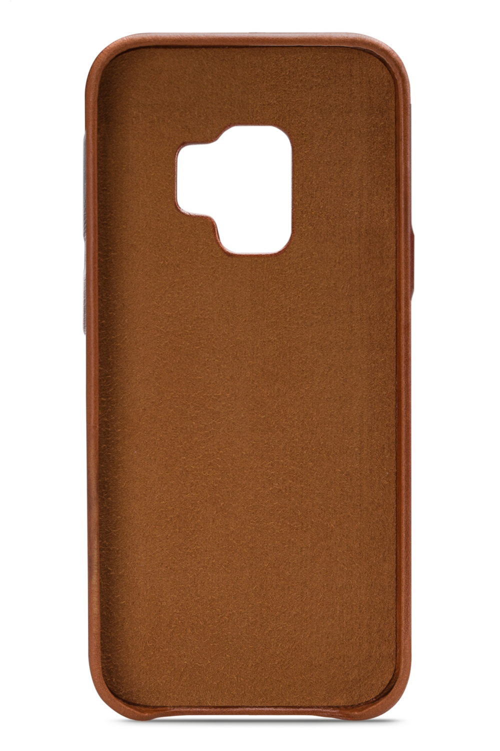 Senza Desire Leather Cover With Card Slot Samsung Galaxy S9 Burned Cognac - Afbeelding 2