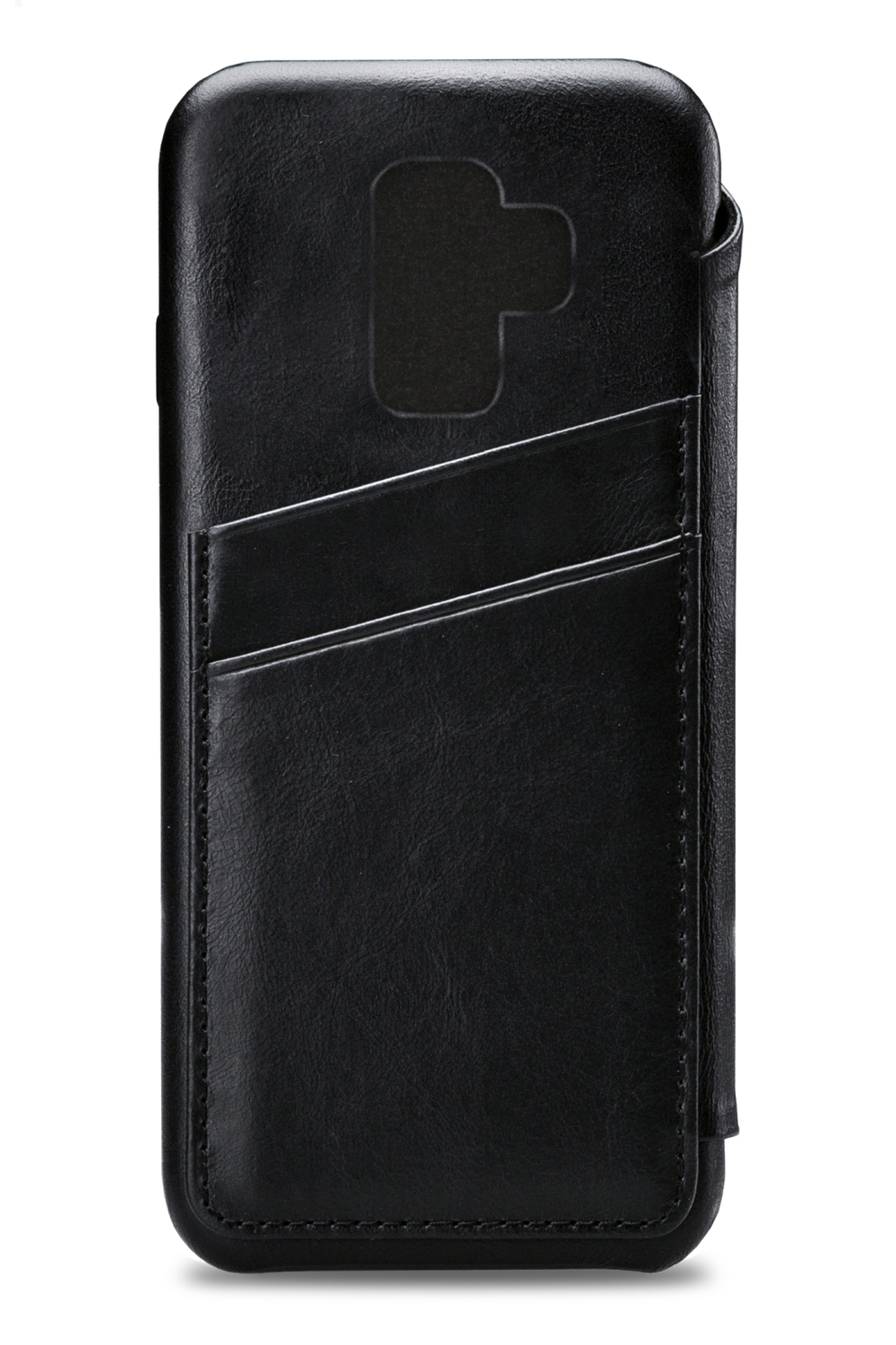 Senza Pure Skinny Leather Wallet Samsung Galaxy S9 Deep Black - Afbeelding 2