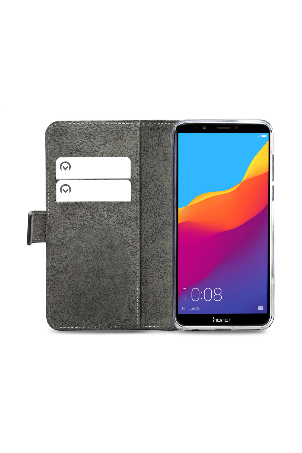 Mobilize Classic Gelly Wallet Book Case Honor 7C Black - Afbeelding 3