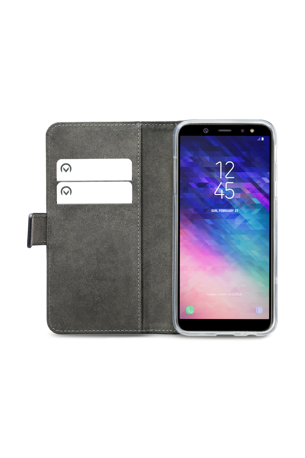 Mobilize Classic Gelly Wallet Book Case Samsung Galaxy A6 2018 Black - Afbeelding 3