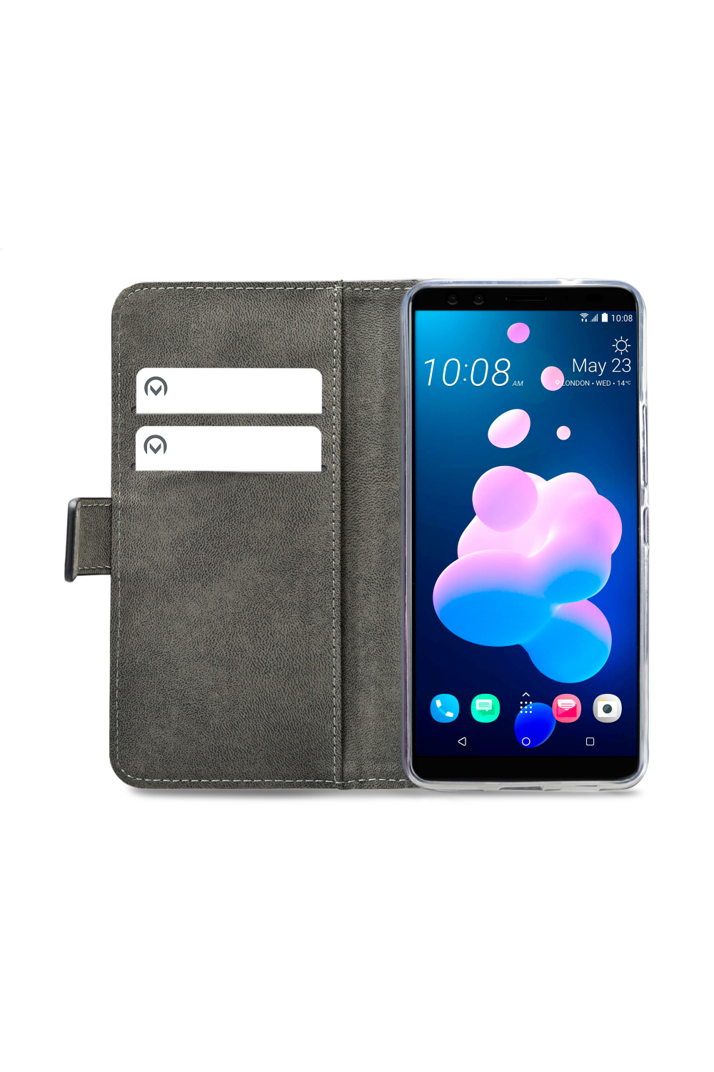 Mobilize Classic Gelly Wallet Book Case Htc U12+ Black - Afbeelding 3