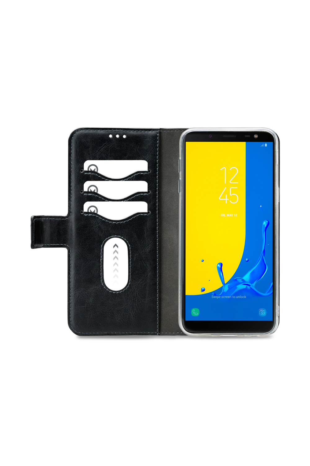 Mobilize 2In1 Gelly Wallet Case Samsung Galaxy J6 2018 Black - Afbeelding 3