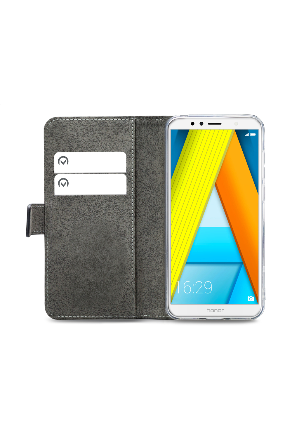 Mobilize Classic Gelly Wallet Book Case Honor 7A Black - Afbeelding 3