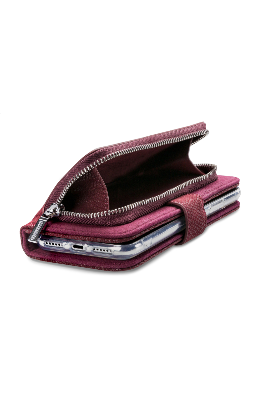 Mobilize 2In1 Gelly Zipper Case Apple Iphone Xs Max Bordeaux - Afbeelding 5