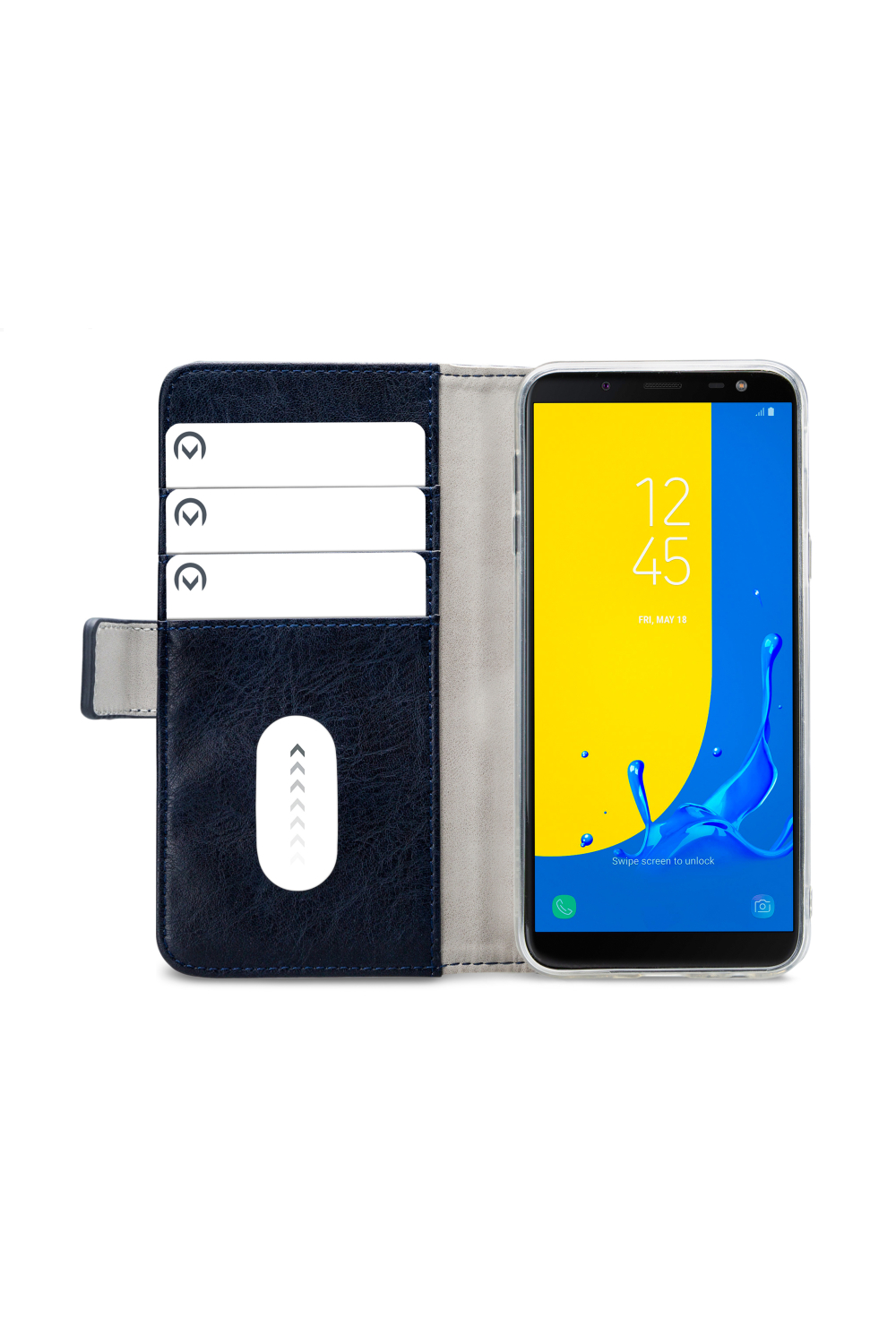 Mobilize Elite Gelly Wallet Book Case Samsung Galaxy J6 2018 Blue - Afbeelding 3