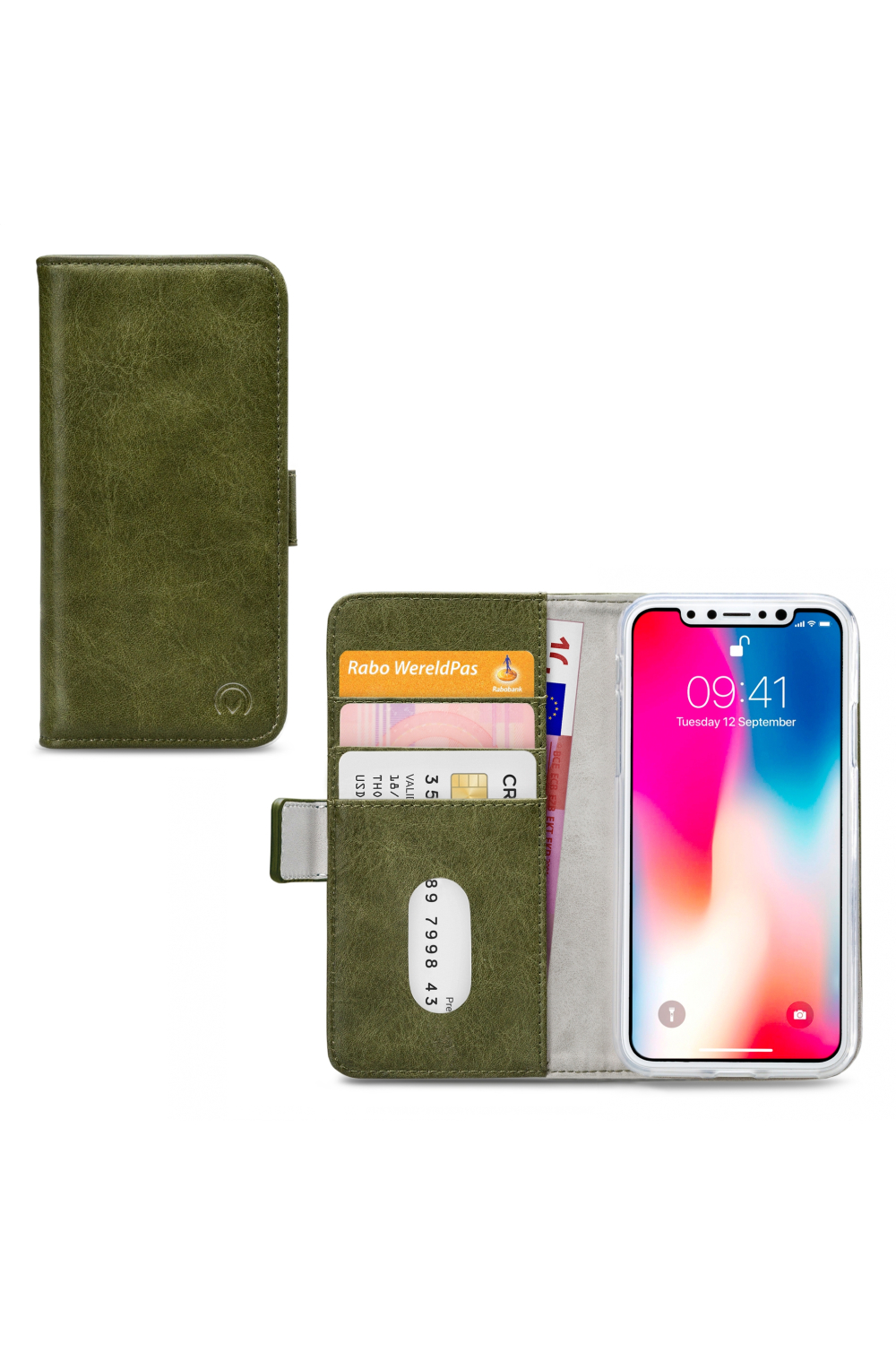 Mobilize Elite Gelly Wallet Book Case Apple Iphone Xs Max Green