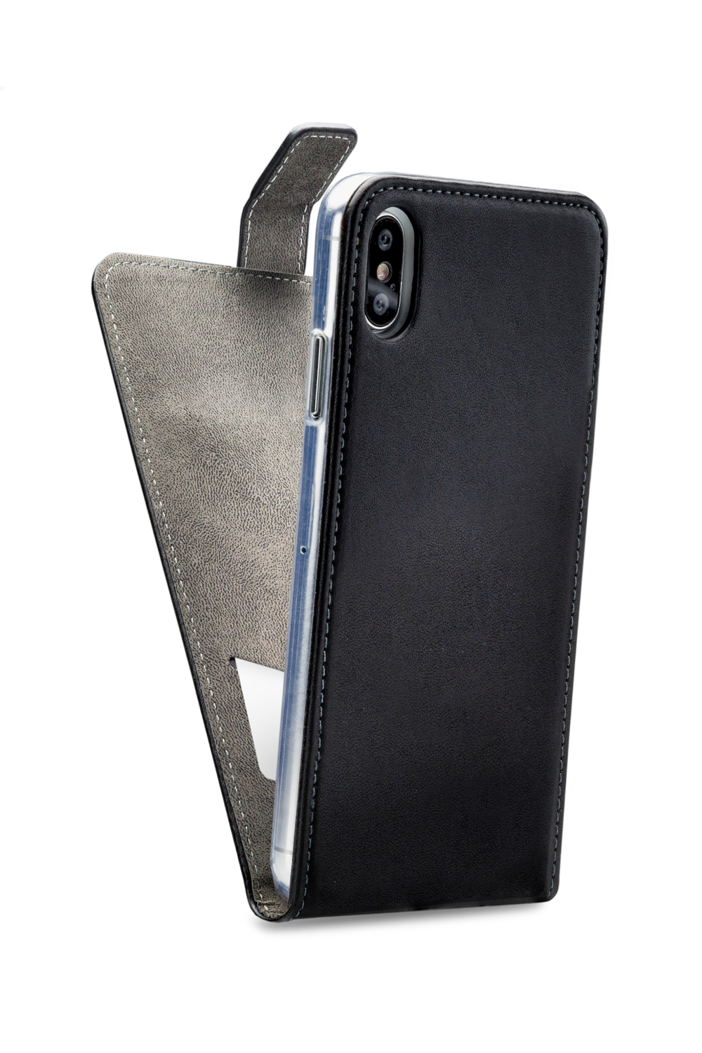 Mobilize Classic Gelly Flip Case Apple Iphone Xs Max Black - Afbeelding 2