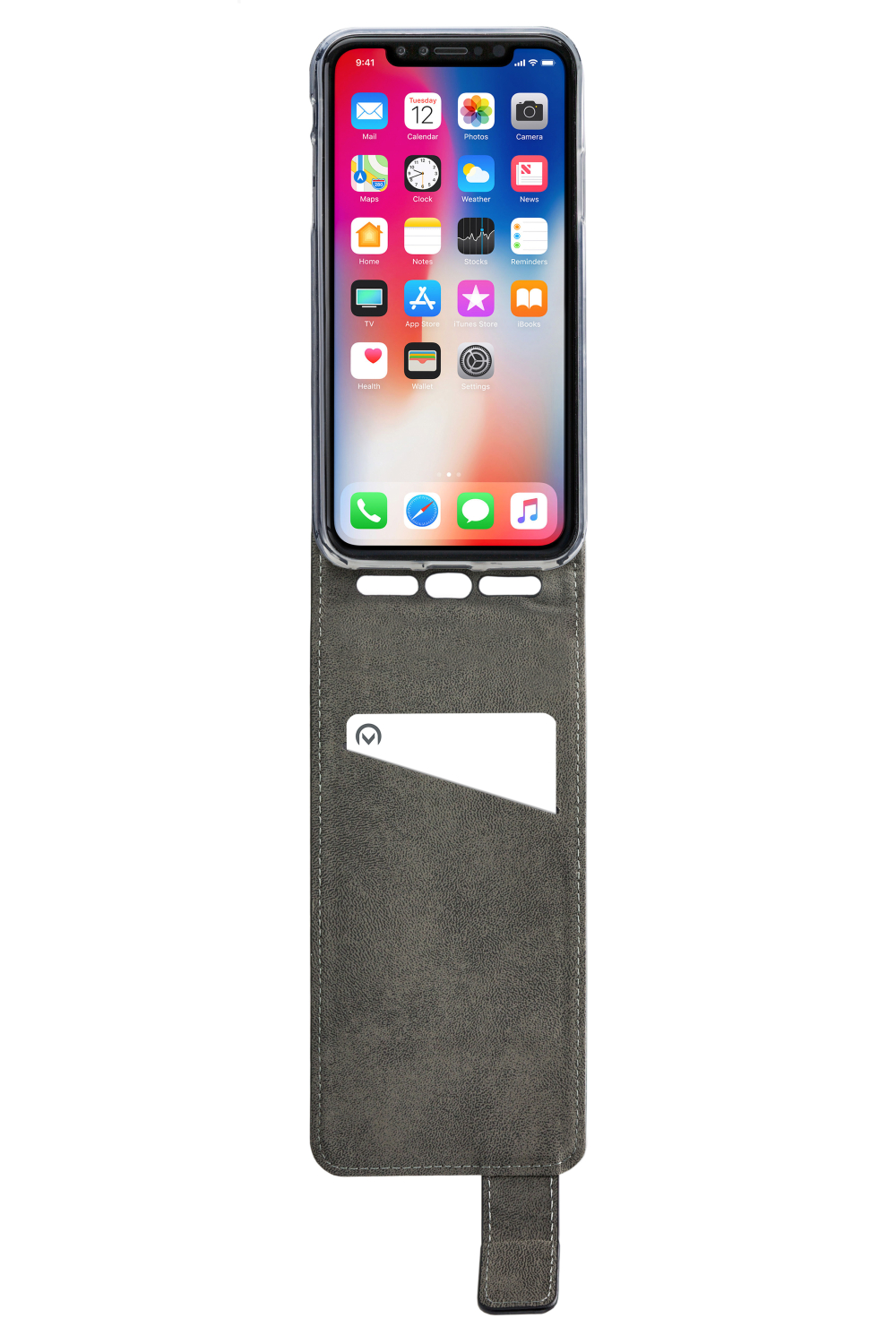 Mobilize Classic Gelly Flip Case Apple Iphone Xs Max Black - Afbeelding 3