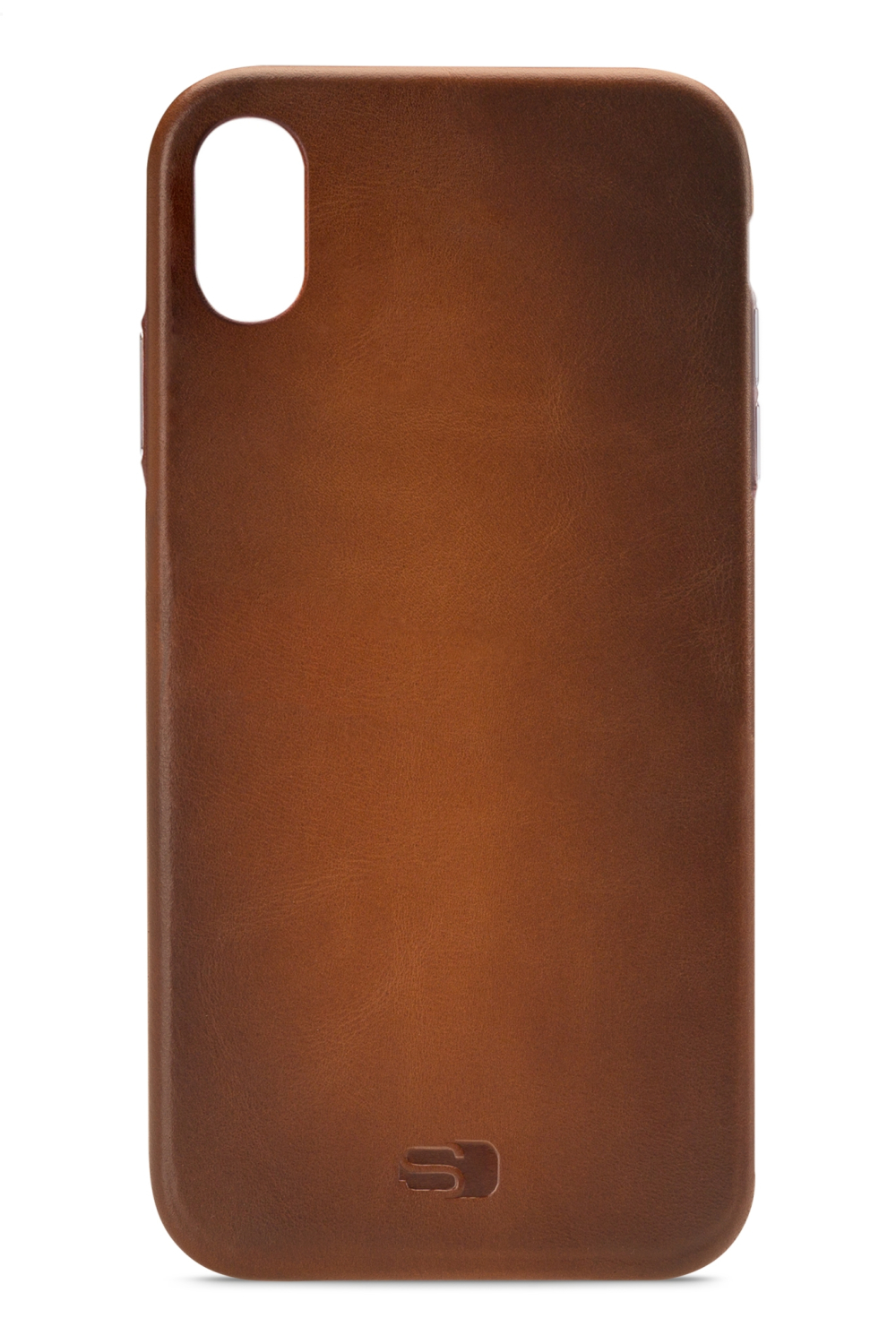 Senza Desire Leather Cover Apple Iphone Xs Max Burned Cognac