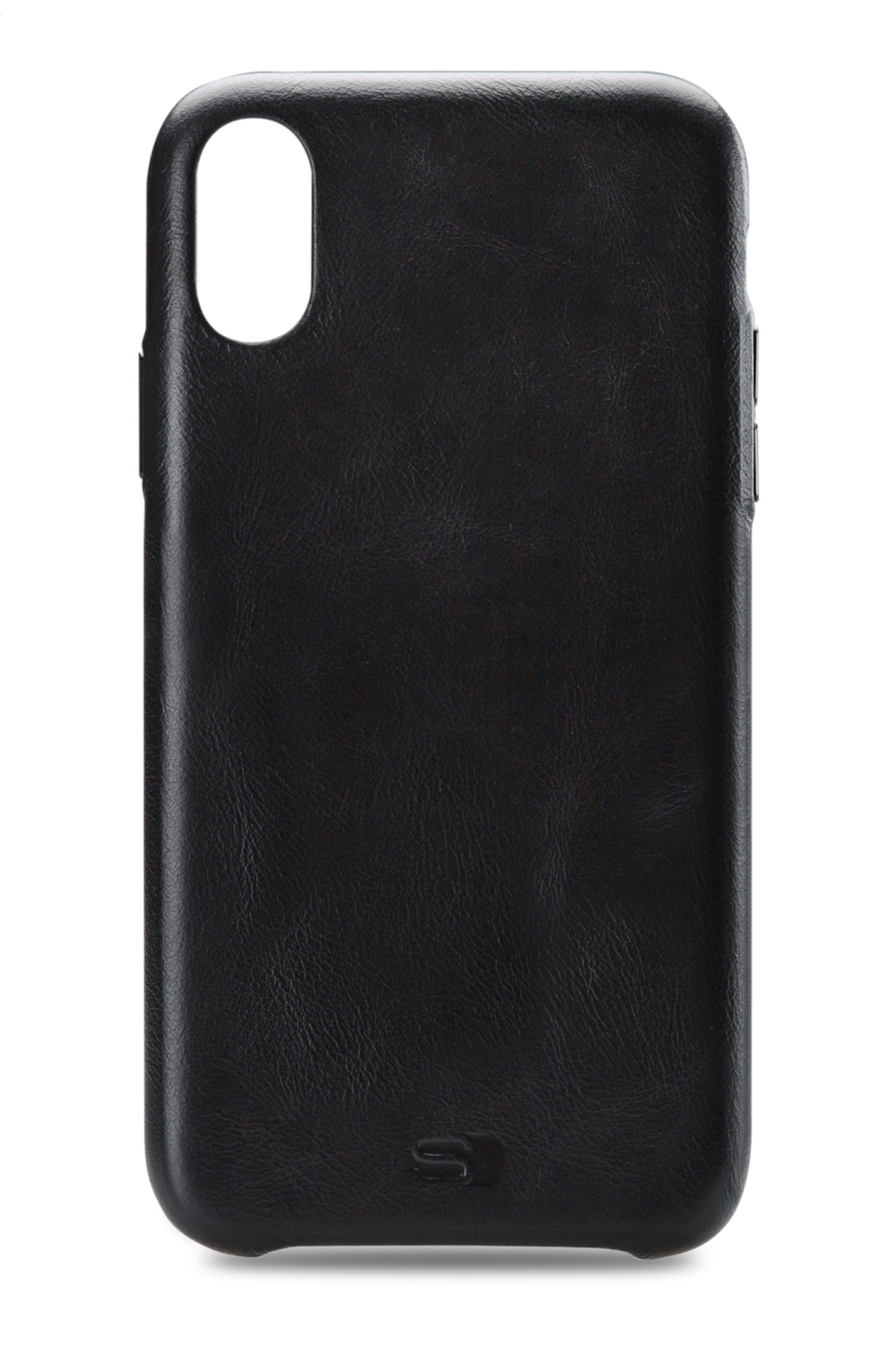 Senza Pure Leather Cover Apple Iphone Xs Max Deep Black