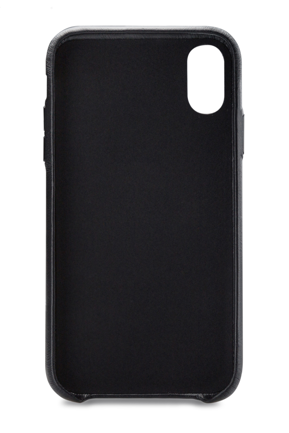 Senza Pure Leather Cover Apple Iphone Xs Max Deep Black - Afbeelding 2
