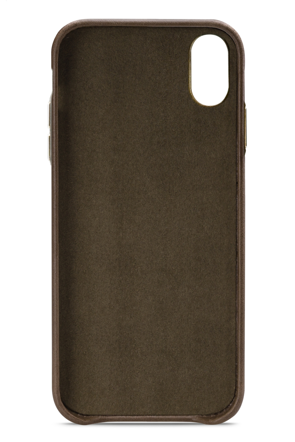 Senza Desire Leather Cover Apple Iphone Xs Max Burned Olive - Afbeelding 2