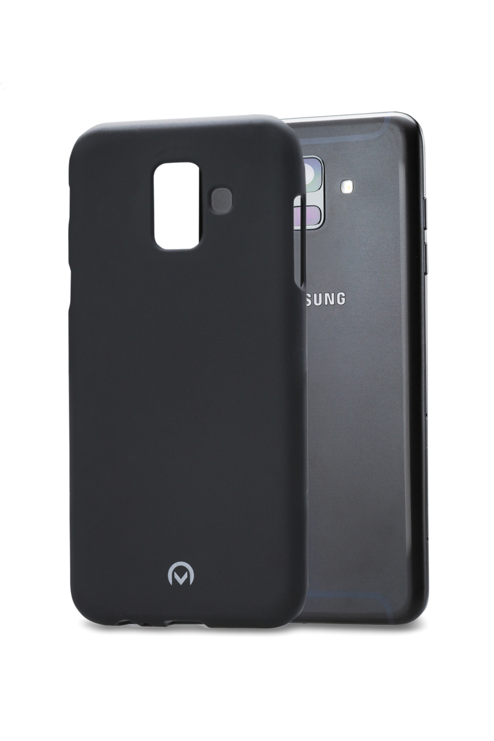 Mobilize Rubber Gelly Case Samsung Galaxy A6 2018 Matt Black