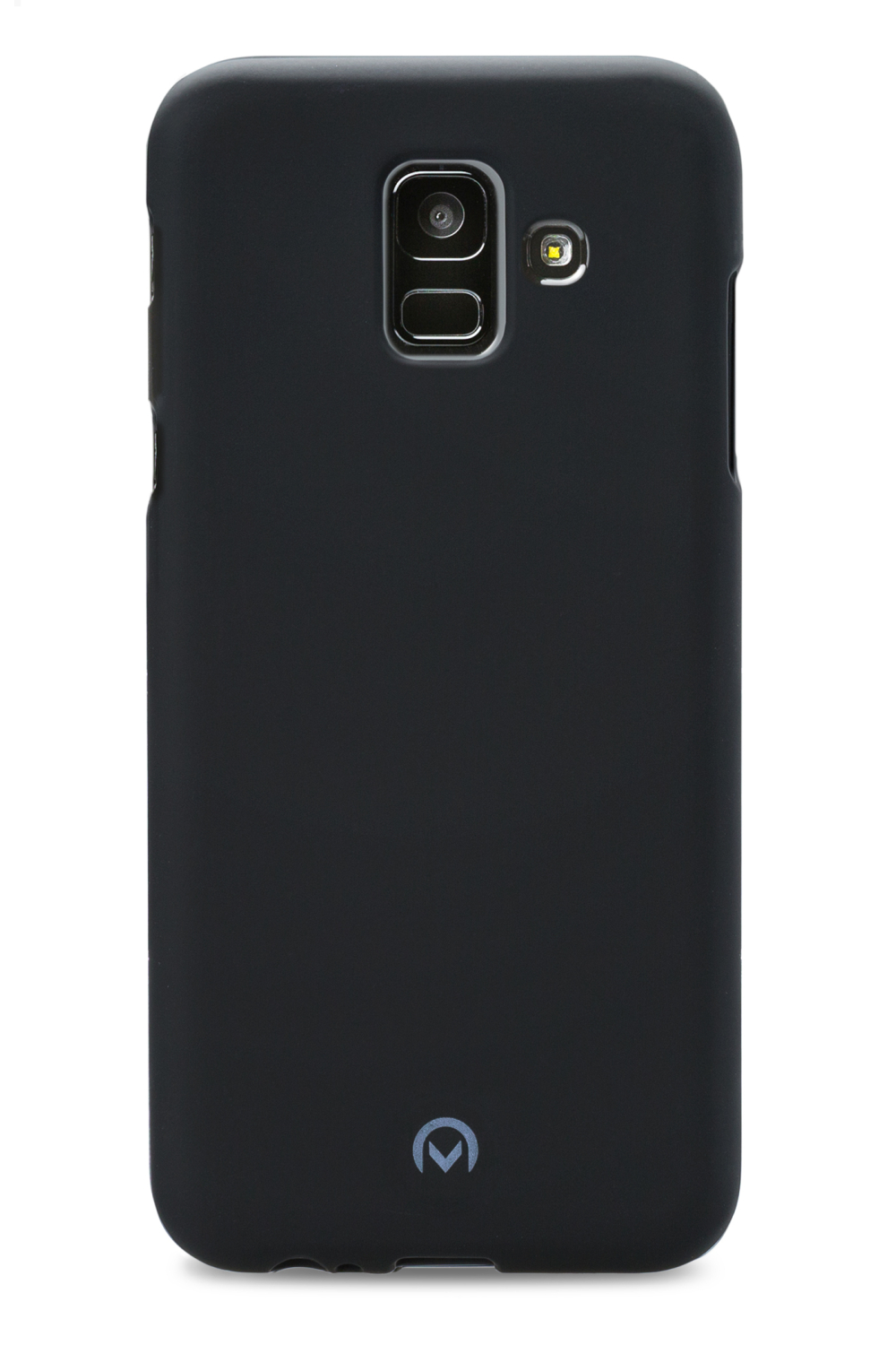 Mobilize Rubber Gelly Case Samsung Galaxy A6 2018 Matt Black - Afbeelding 2