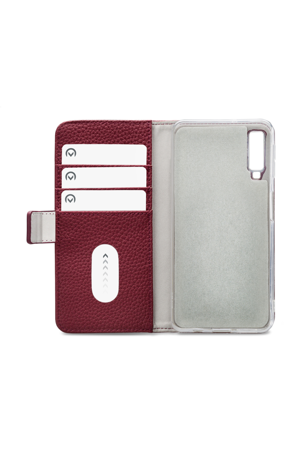 Mobilize Elite Gelly Wallet Book Case Samsung Galaxy A7 2018 Burgundy - Afbeelding 3