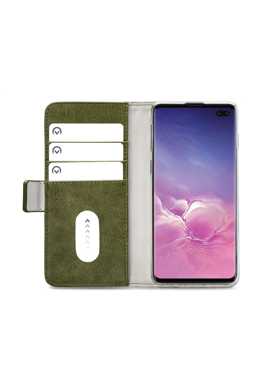 Mobilize Elite Gelly Wallet Book Case Samsung Galaxy S10+ Green - Afbeelding 4