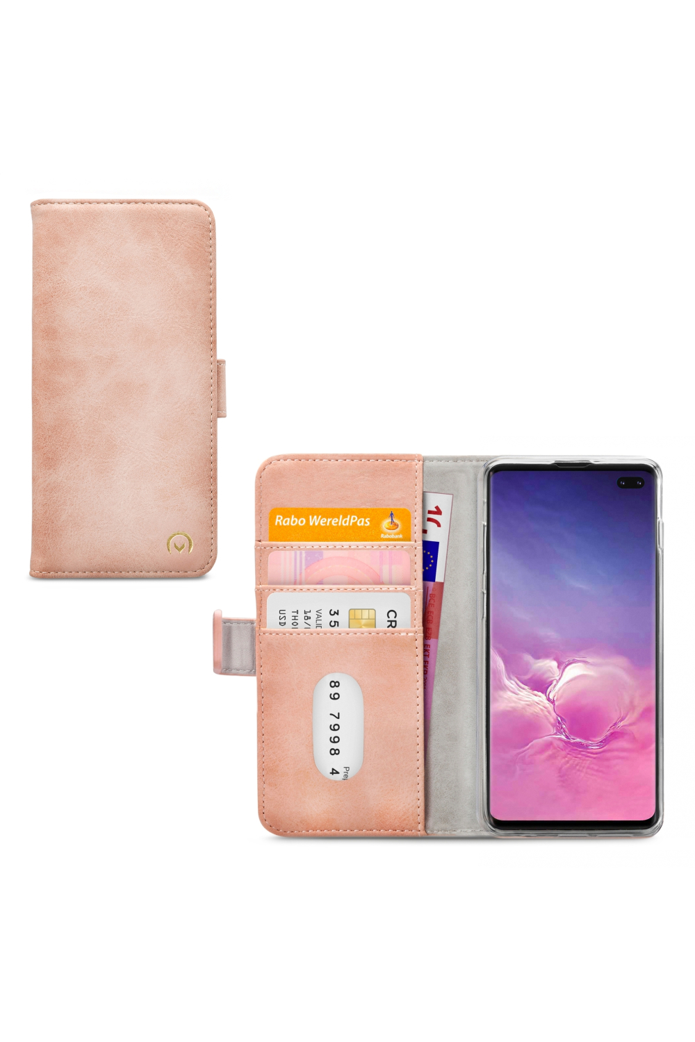 Mobilize Elite Gelly Wallet Book Case Samsung Galaxy S10+ Soft Pink